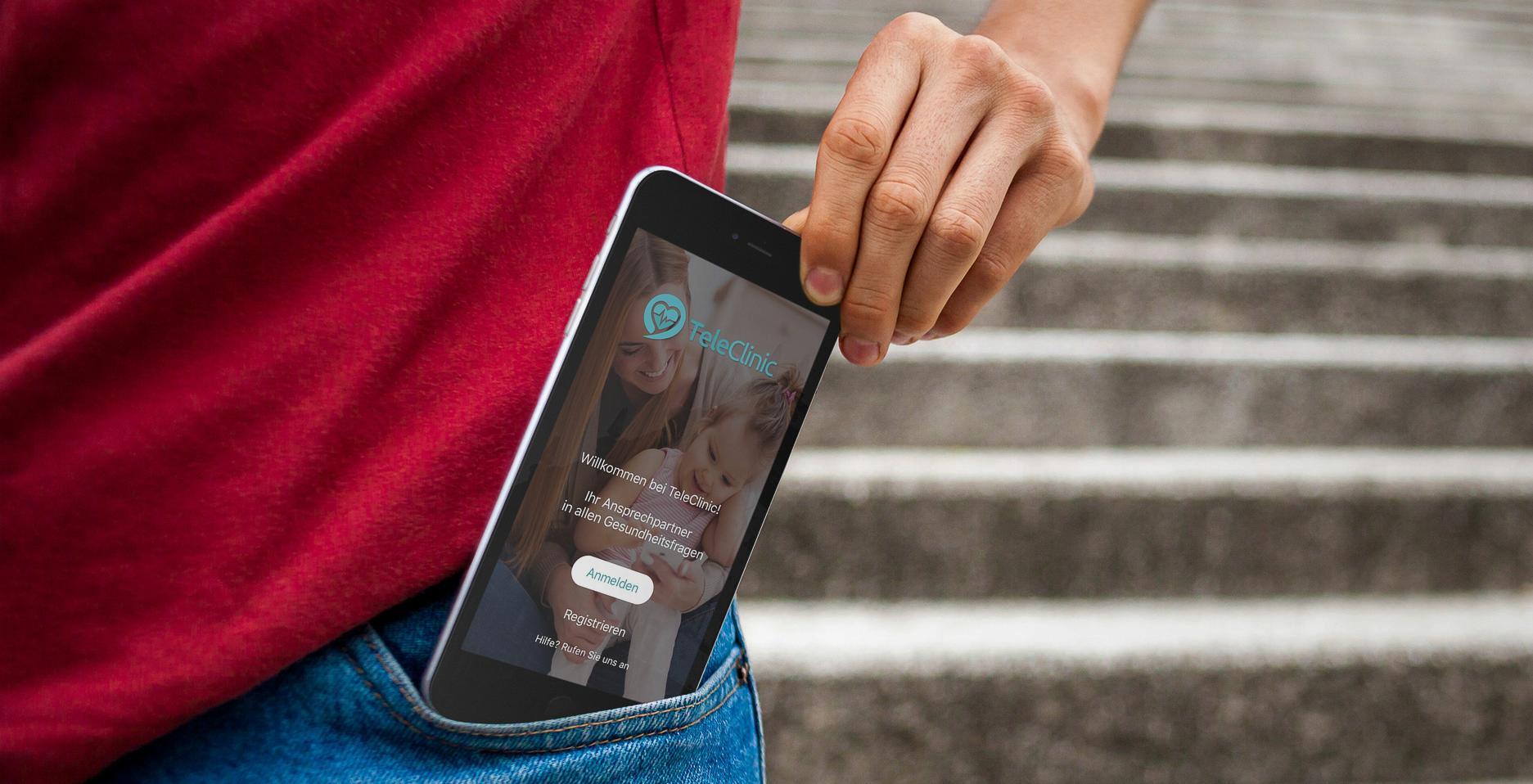 TeleClinic: Talk to an doctor from everywhere and everytime. Image: TeleClinic
