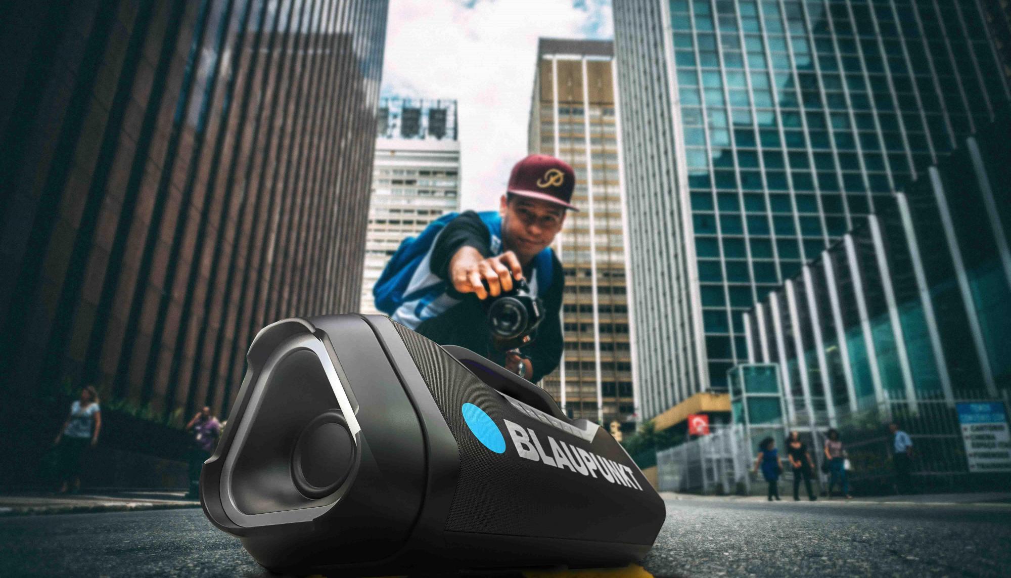 Trendy Blaupunkt products were used for PR. Image: Blaupunkt audio.